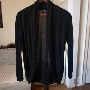 3/$20 U2B black open cardigan
